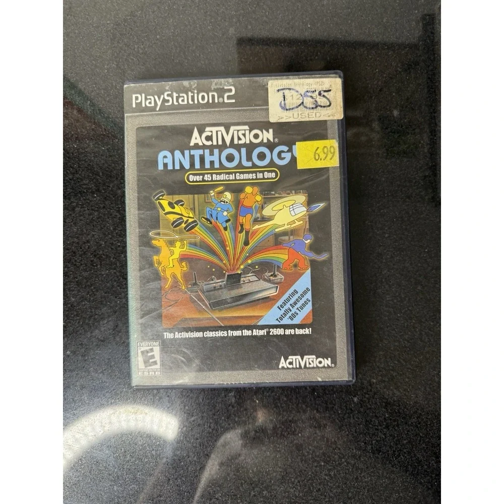 Activision Anthology (Playstation 2, PS2) Complete CIB - Tested and Working
